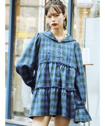 jouetie | ピンタックティアードチュニック(シャツ/ブラウス)