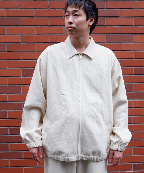 MANASTASH(マナスタッシュ)の「MANASTASH×GILET / マナスタッシュ×ジレ MS SWING TOP MSスイングトップ(ブルゾン・メンズ・ナチュラル・FREE)」の1枚目の写真