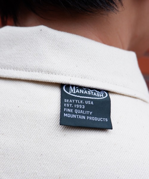 MANASTASH(マナスタッシュ)の「MANASTASH×GILET / マナスタッシュ×ジレ MS SWING TOP MSスイングトップ(ブルゾン・メンズ・ナチュラル・FREE)」の15枚目の写真