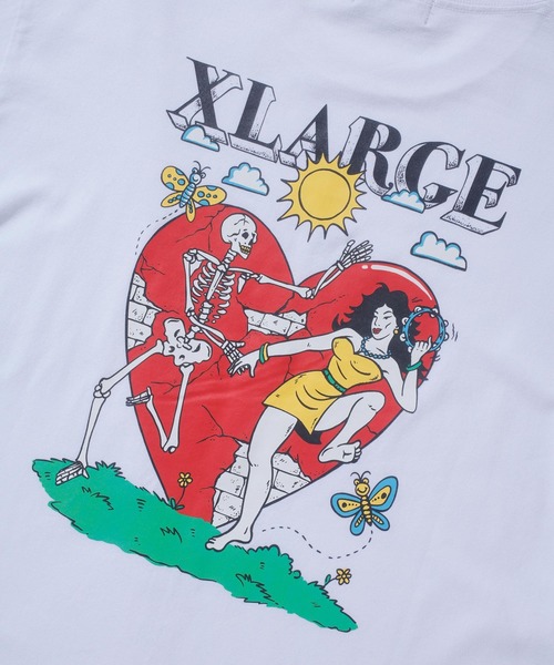 XLARGE(エクストララージ)の「DANCING FOREVER L/S TEE(Tシャツ/カットソー・メンズ・ブラック/ホワイト/マスタード・XL/L/S/M)」の4枚目の写真