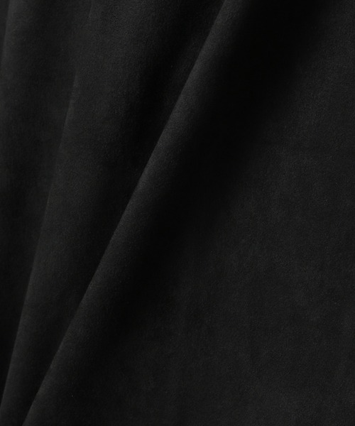 HARE（ハレ）の「ヌバックライクドルマンプルオーバー(HARE)（スウェット・メンズ・ライトグレー/グレー/ブラック/グリーン/チャコールグレー・MEDIUM/SMALL）」の9枚目の写真