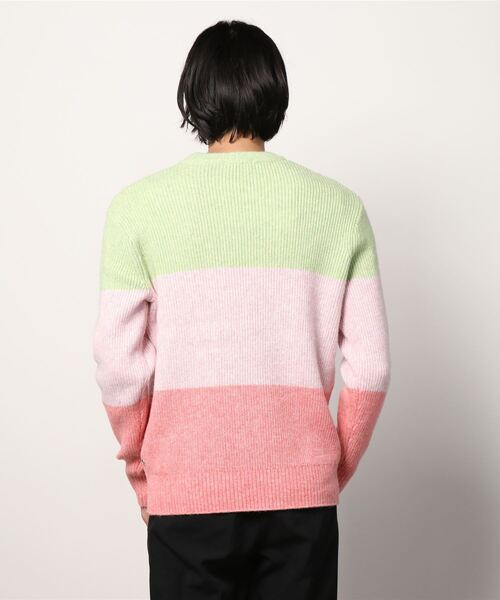 SCOTCH&SODA(スコッチアンドソーダ)の「カラーブロッキング ニット【164003】(ニット/セーター・メンズ・ブラック系その他・MEDIUM/SMALL/LARGE)」の5枚目の写真