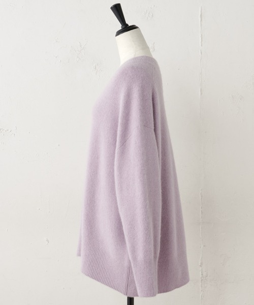 BEARDSLEY（ビアズリー）の「毛玉悩みが軽減 ラクーン混Vプルオーバー