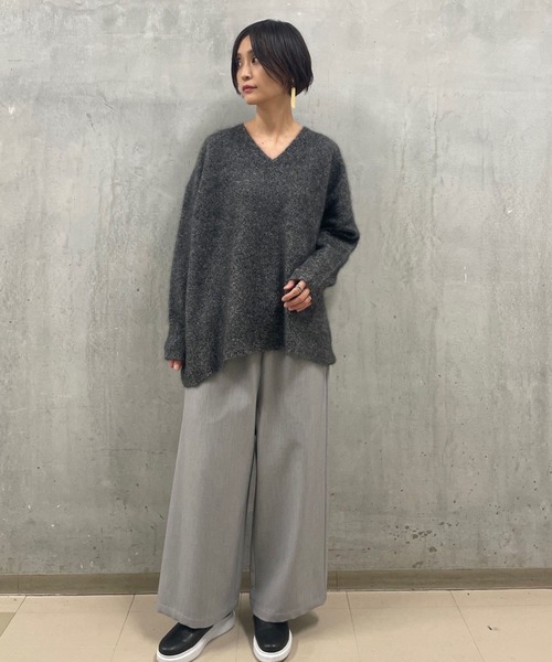 BEARDSLEY（ビアズリー）の「毛玉悩みが軽減 ラクーン混Vプルオーバー