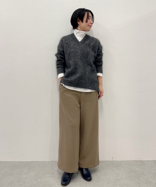 BEARDSLEY（ビアズリー）の「毛玉悩みが軽減 ラクーン混Vプルオーバー