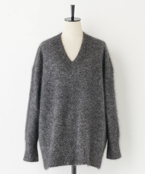 BEARDSLEY（ビアズリー）の「毛玉悩みが軽減 ラクーン混Vプルオーバー