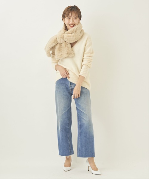 plage（プラージュ）の「【APPARIS/アパリス】 ECO FUR マフラー◆（ストール/ショール・レディース・キャメル/ベージュ系その他・FREE）」の14枚目の写真