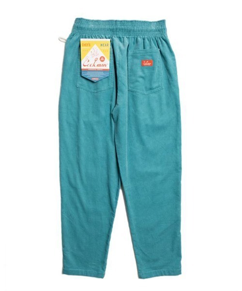 COOKMAN（クックマン）の「Cookman クックマン シェフパンツ イージーパンツ ワイドパンツ コーデュロイ ターコイズブルー（その他パンツ・メンズ・ターコイズブルー・MEDIUM/LARGE/X-LARGE/SMALL）」の6枚目の写真