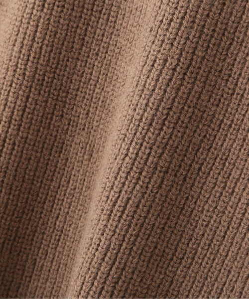 NATURAL BEAUTY BASIC（ナチュラルビューティーベーシック）の「ハンドステッチニット（ニット/セーター・レディース・オフホワイト/キャメル/ライトグリーン・MEDIUM）」の20枚目の写真