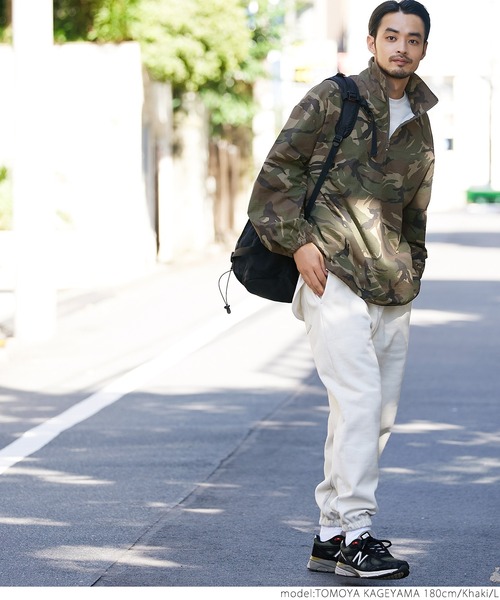 coca（coca）（コカ）の「メンズ ミリタリージップアッププルオーバー（ミリタリージャケット・メンズ・カーキ・M/L）」の10枚目の写真