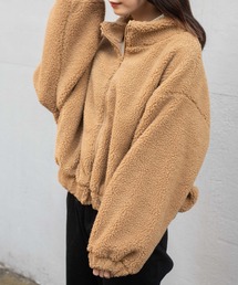 WEGO | WEGO/ボアスタンドショートブルゾン(ブルゾン)