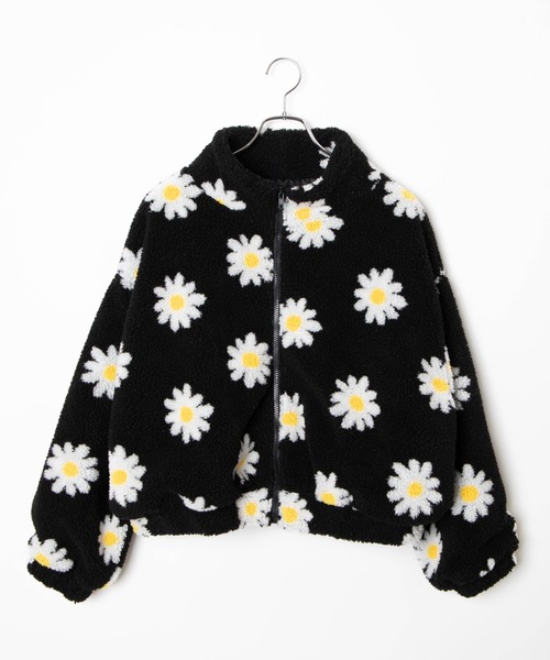 WEGO(ウィゴー)の「WEGO/ボアスタンドショートブルゾン(ブルゾン・レディース・アイボリー/その他1/その他2/ベージュ・SMALL/MEDIUM)」の10枚目の写真