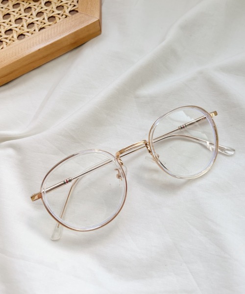 CLEA(クレア)の「ボストンクリアレンズメガネ(メガネ・レディース・ブラック/その他1/ブラウン・FREE)」の7枚目の写真