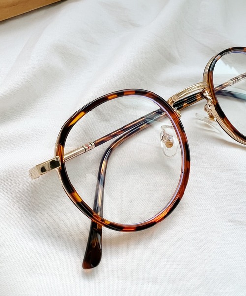 CLEA(クレア)の「ボストンクリアレンズメガネ(メガネ・レディース・ブラック/その他1/ブラウン・FREE)」の11枚目の写真