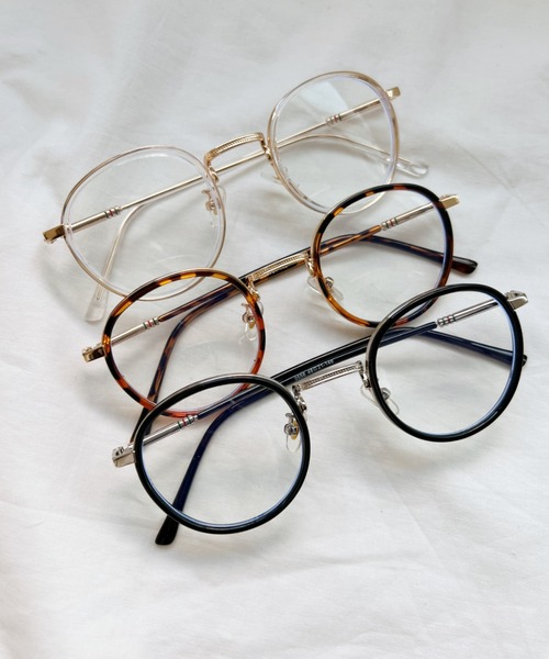 CLEA(クレア)の「ボストンクリアレンズメガネ(メガネ・レディース・ブラック/その他1/ブラウン・FREE)」の8枚目の写真