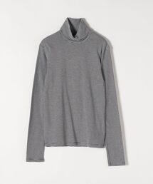 PETIT BATEAU | PETIT BATEAU:〈ウォッシャブル〉ボーダー タートル ネック ロングスリーブ TEE(Tシャツ/カットソー)
