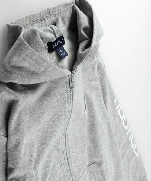 NAUTICA(ノーティカ)の「【NAUTICA/ノーティカ】ミニ裏毛ジップアップパーカー(パーカー・キッズ・ネイビー/杢グレー・120/130/140/150)」の13枚目の写真