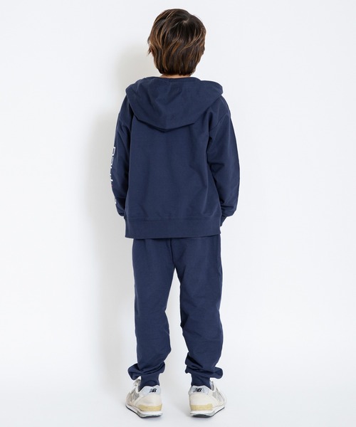 NAUTICA(ノーティカ)の「【NAUTICA/ノーティカ】ミニ裏毛ジップアップパーカー(パーカー・キッズ・ネイビー/杢グレー・120/130/140/150)」の10枚目の写真
