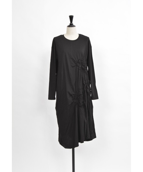 Gomme ゴム のワンピース ファインスムース ウェーブフラワーシャーリングワンピース Gwt55 144 を購入できます Gomme ワンピース ファインスムース Gomme ゴム のファッション ウェーブフラワーシャーリングワンピース ワンピース 安い セール店舗