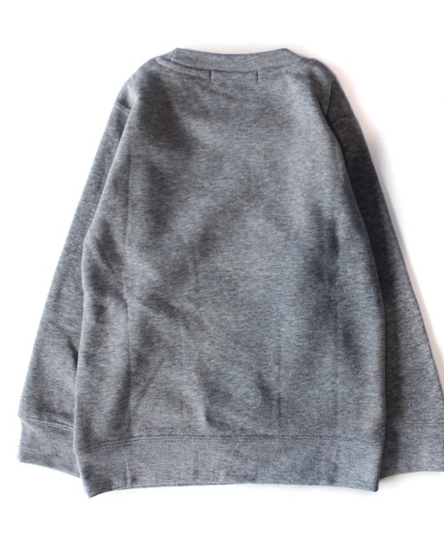 THE CASUAL(カジュアル)の「裏起毛クルーネックプリントトレーナー キッズ(スウェット・キッズ・ベージュ系/ホワイト系/オフホワイト/ベージュ/ブラック系2/ブラック/ブラック系1/杢グレー/ブラック系・110cm/130cm/120cm/140cm/150cm/160cm)」の14枚目の写真