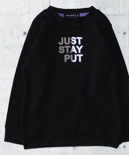 THE CASUAL(カジュアル)の「裏起毛クルーネックプリントトレーナー キッズ(スウェット・キッズ・ベージュ系/ホワイト系/オフホワイト/ベージュ/ブラック系2/ブラック/ブラック系1/杢グレー/ブラック系・110cm/130cm/120cm/140cm/150cm/160cm)」の20枚目の写真