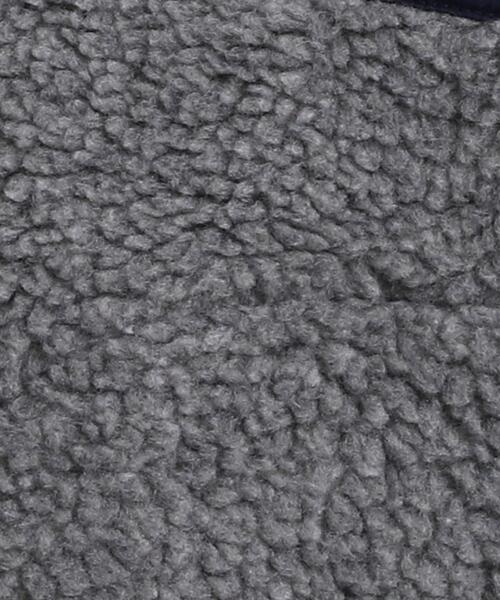 coen（コーエン）の「[洗える]ボアフリーススタンドカラージップブルゾン（ブルゾン・キッズ・グレー/オフホワイト・100/130/120/110）」の15枚目の写真