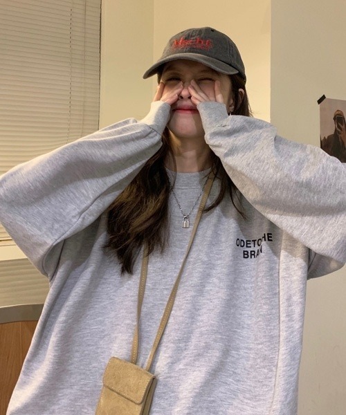 Chaco closet（チャコ クローゼット）の「バックロゴスウェット（スウェット・レディース・ホワイト/ブラック/グレー・L）」の15枚目の写真