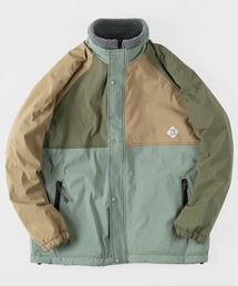 POWER TO THE PEOPLE | 【POWER TO THE PEOPLE/パワー トゥザ ピープル】リーバーシブル スタンドナイロンジャケット/ボアジャケット/【撥水】【防汚】(ブルゾン)