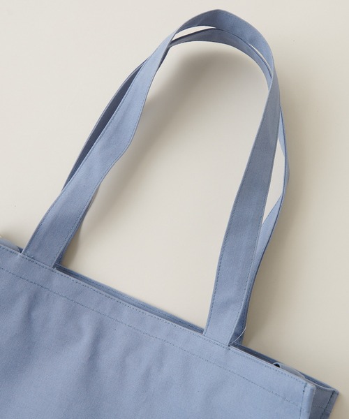 natural couture（ナチュラルクチュール）の「【WEB限定】カラフル遠征バッグ（トートバッグ・レディース・ブラック/オフホワイト/ピンク/イエロー/オレンジ/ブルー/ミント/ラベンダー/ワイン・FREE）」の13枚目の写真