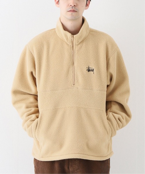 【STUSSY / ステューシー】Half Zip Mock Neck