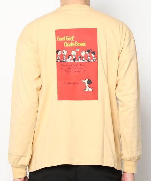 Peanuts Snoopy 70th スヌーピー プリントロングスリーブtシャツ Tシャツ カットソー Peanuts ピーナッツ のファッション通販 Zozotown