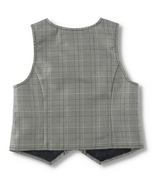 BRANSHES(ブランシェス)の「【キメ服】フォーマルベスト(スーツベスト・キッズ・ネイビー/グレー・110cm/120cm/130cm)」の8枚目の写真