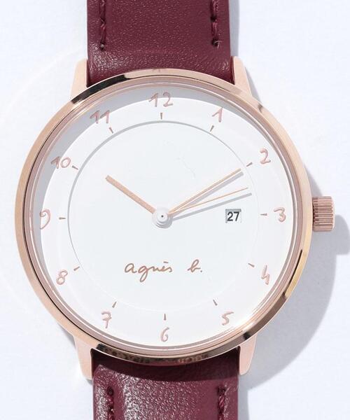 agnes b.（アニエスベー）の「LM02　WATCH　FBSK945　時計（アナログ腕時計・レディース・ホワイト・UNI）」の6枚目の写真