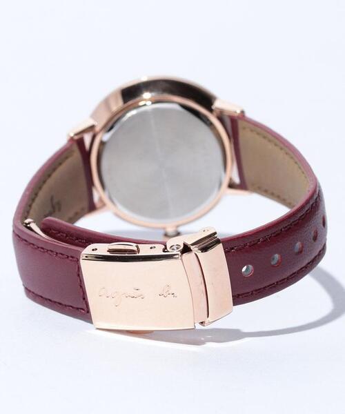 agnes b.（アニエスベー）の「LM02　WATCH　FBSK945　時計（アナログ腕時計・レディース・ホワイト・UNI）」の8枚目の写真