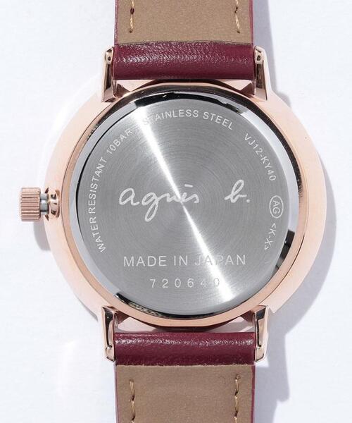 agnes b.（アニエスベー）の「LM02　WATCH　FBSK945　時計（アナログ腕時計・レディース・ホワイト・UNI）」の3枚目の写真