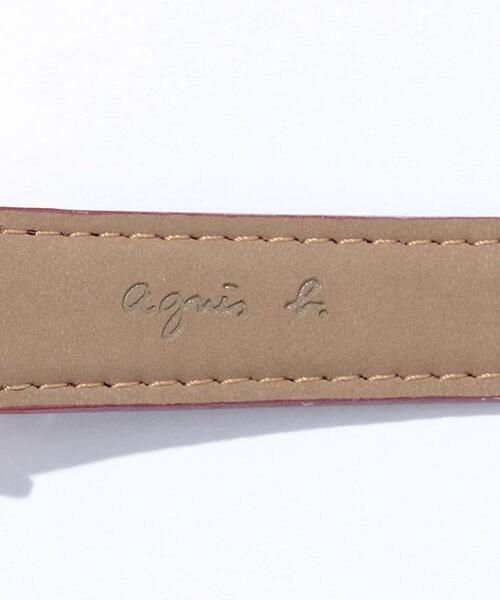 agnes b.（アニエスベー）の「LM02　WATCH　FBSK945　時計（アナログ腕時計・レディース・ホワイト・UNI）」の2枚目の写真