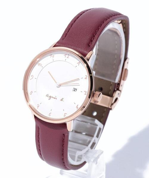 agnes b.（アニエスベー）の「LM02　WATCH　FBSK945　時計（アナログ腕時計・レディース・ホワイト・UNI）」の5枚目の写真