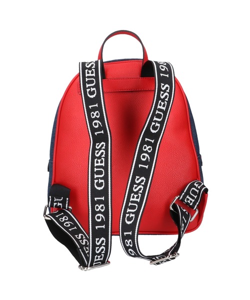 GUESS U.S.A. ゲス レザー ライダース リュック 高級 ハイエンド Guess（ゲス）の「【GUESS】 ゲス VIKKY BACKPACK リュック JP699533