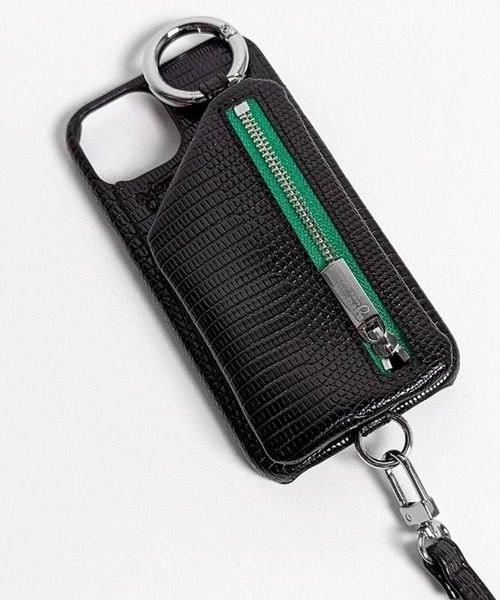 ajew(エジュー)の「【別注】ajew/エジュー/【ひも付き】Lizard iPhone13(スマホケース/カバー・レディース・ブラック/ベージュ/ピンク/シルバー・FREE)」の20枚目の写真