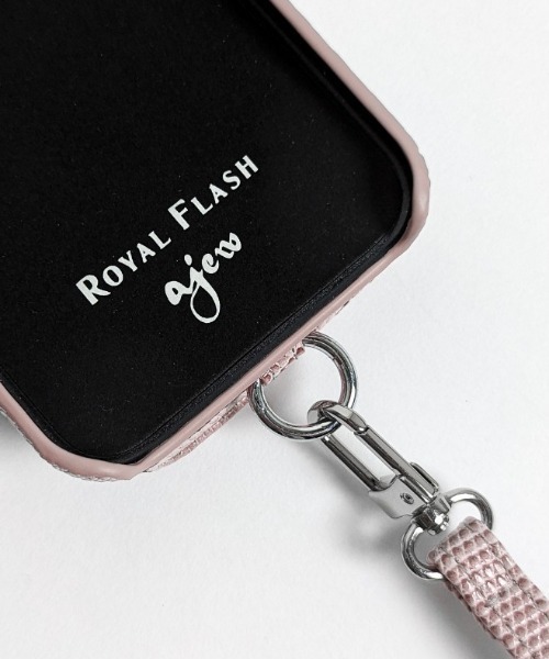 ajew(エジュー)の「【別注】ajew/エジュー/【ひも付き】Lizard iPhone13(スマホケース/カバー・レディース・ブラック/ベージュ/ピンク/シルバー・FREE)」の15枚目の写真