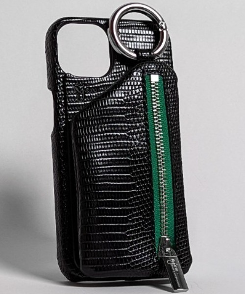 ajew(エジュー)の「【別注】ajew/エジュー/【ひも付き】Lizard iPhone13(スマホケース/カバー・レディース・ブラック/ベージュ/ピンク/シルバー・FREE)」の19枚目の写真