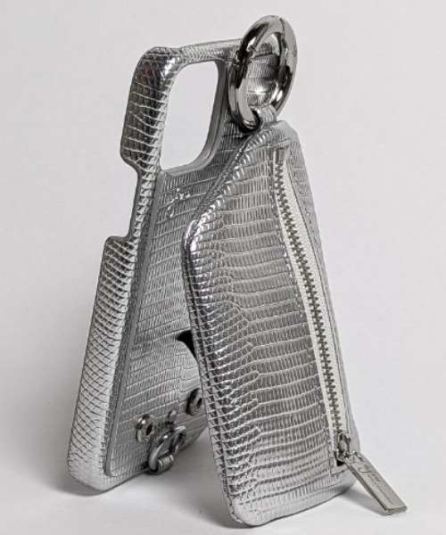 ajew(エジュー)の「【別注】ajew/エジュー/【ひも付き】Lizard iPhone13(スマホケース/カバー・レディース・ブラック/ベージュ/ピンク/シルバー・FREE)」の16枚目の写真