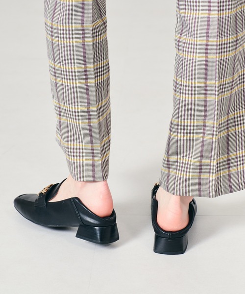 ORiental TRaffic（オリエンタルトラフィック）の「ビットモチーフバブーシュローファー/21105（ローファー・レディース・ホワイト/ブラック/ブラウン・40/38/39/41/42/35/36/37/34/33/43）」の8枚目の写真