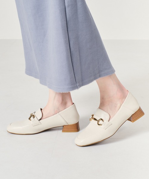 ORiental TRaffic（オリエンタルトラフィック）の「ビットモチーフバブーシュローファー/21105（ローファー・レディース・ホワイト/ブラック/ブラウン・40/38/39/41/42/35/36/37/34/33/43）」の13枚目の写真