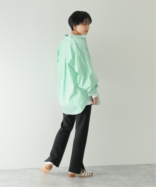 JOURNAL STANDARD（ジャーナルスタンダード）の「コットンカシミヤスムースパンツ◆2（その他パンツ・レディース・ブラック/グレー・FREE）」の11枚目の写真