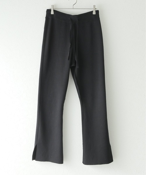 JOURNAL STANDARD（ジャーナルスタンダード）の「コットンカシミヤスムースパンツ◆2（その他パンツ・レディース・ブラック/グレー・FREE）」の4枚目の写真
