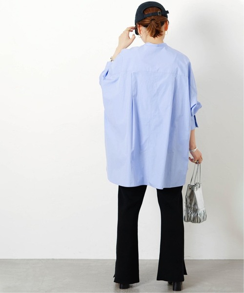 JOURNAL STANDARD（ジャーナルスタンダード）の「コットンカシミヤスムースパンツ◆2（その他パンツ・レディース・ブラック/グレー・FREE）」の5枚目の写真