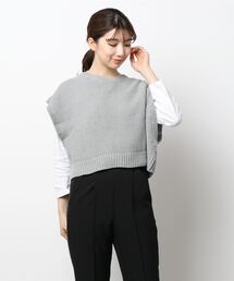 Samansa Mos2 | カノコニットベスト(ベスト)