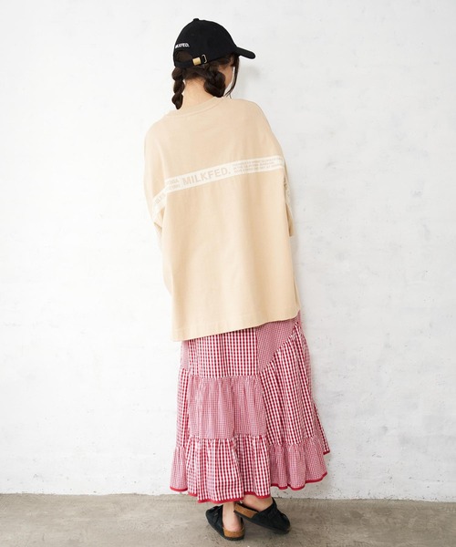 【非売品】MILKFED ミルクフェド　ロングスカート MILKFED.｜DENIM LONG SKIRT MILKFED. | Rakuten Fashion(楽天