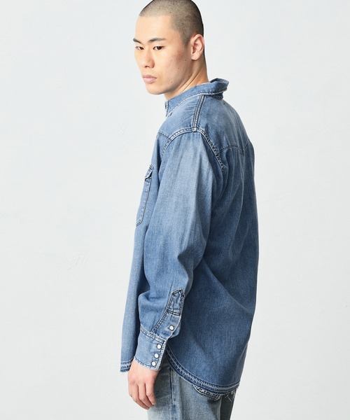 Lee（リー）の「Lee/リー COMPILATIONSウエスタン デニムシャツ 
